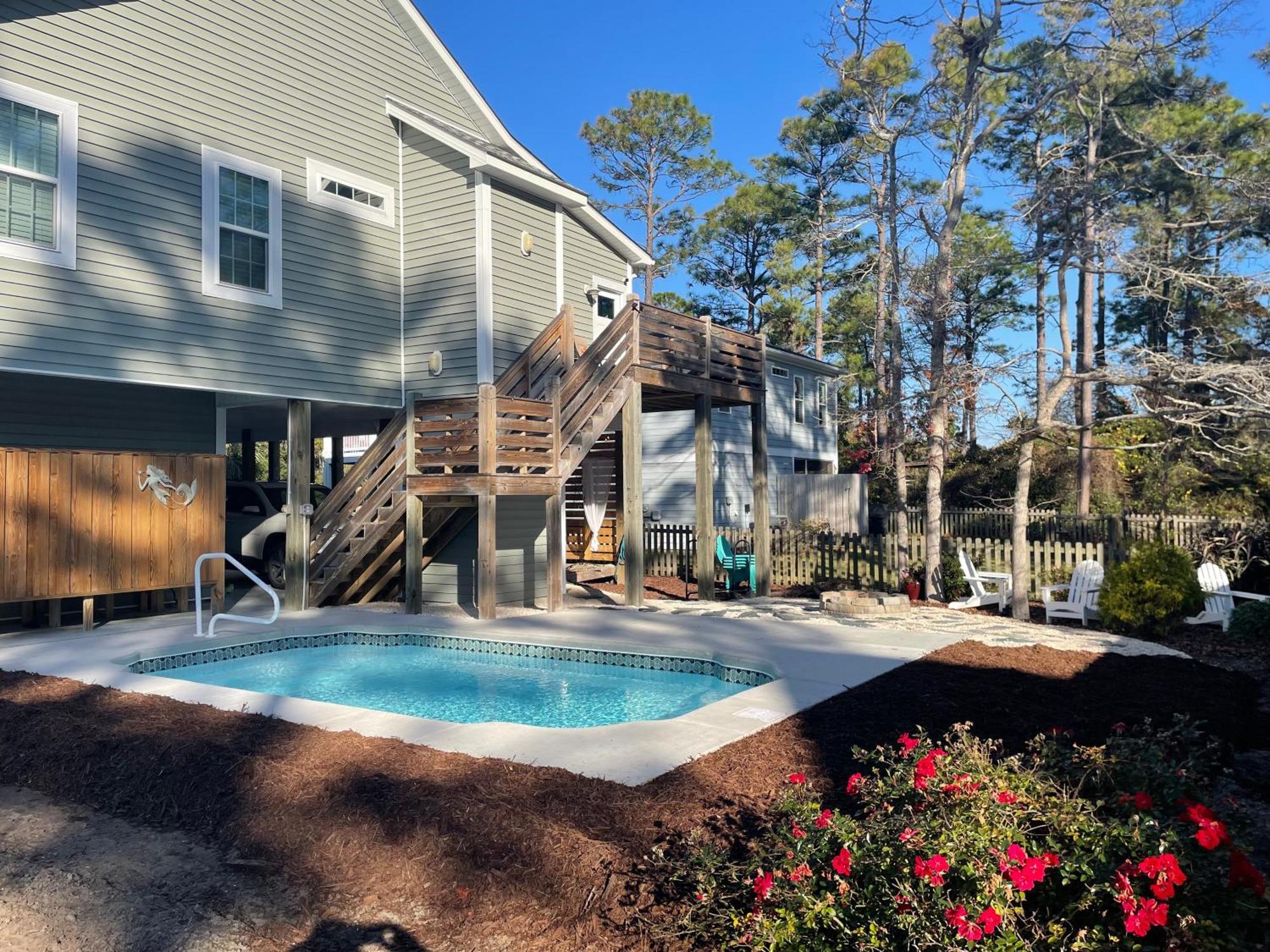 Belle Mer New Swimming Pool Elevator Great For Kids Oak Island Exterior foto